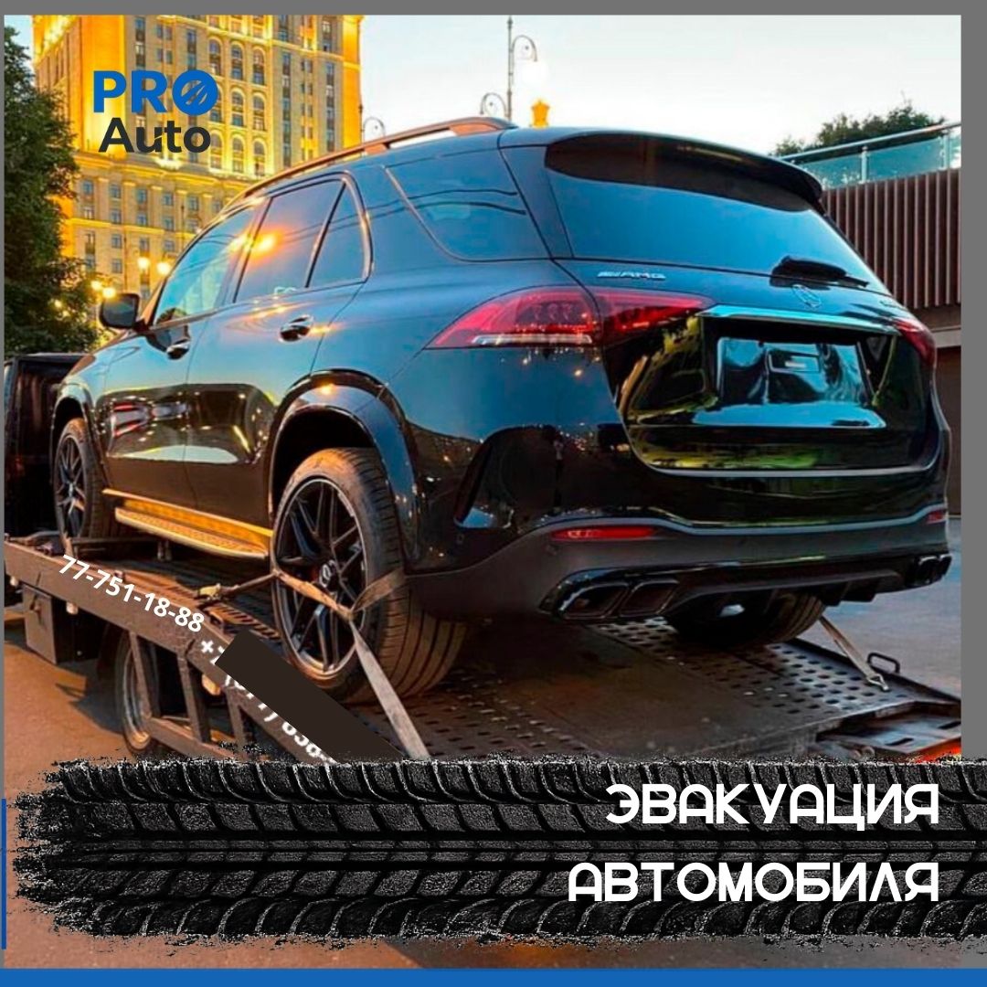 Погрузка внедорожника на платформу эвакуатора, аккуратная фиксация